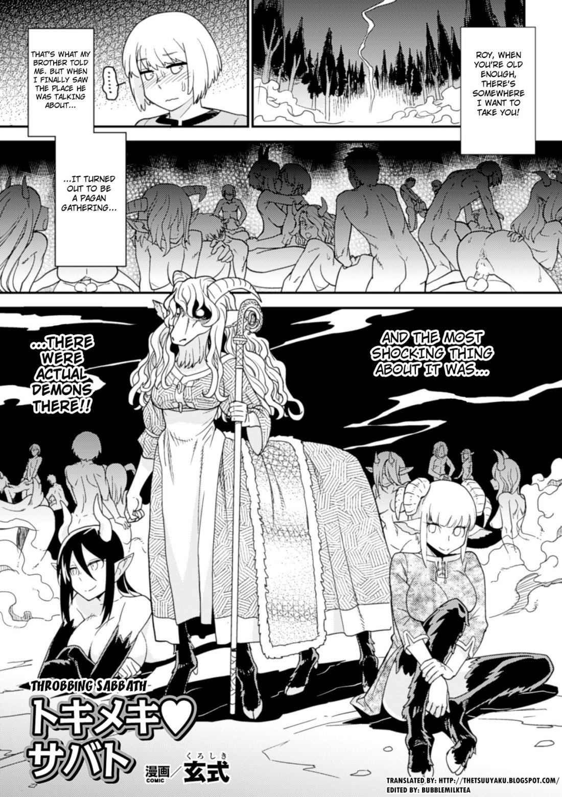 Tokimeki Sabbath – Decensored by “Kuroshiki” – #174913 – Read hentai Manga online for free at Cartoon Porn